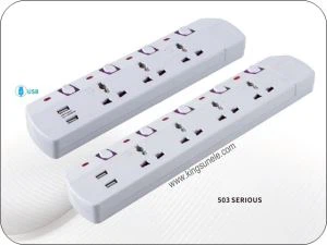 سوکت داخلی با چراغ نشانگر با استفاده خانگی از USB