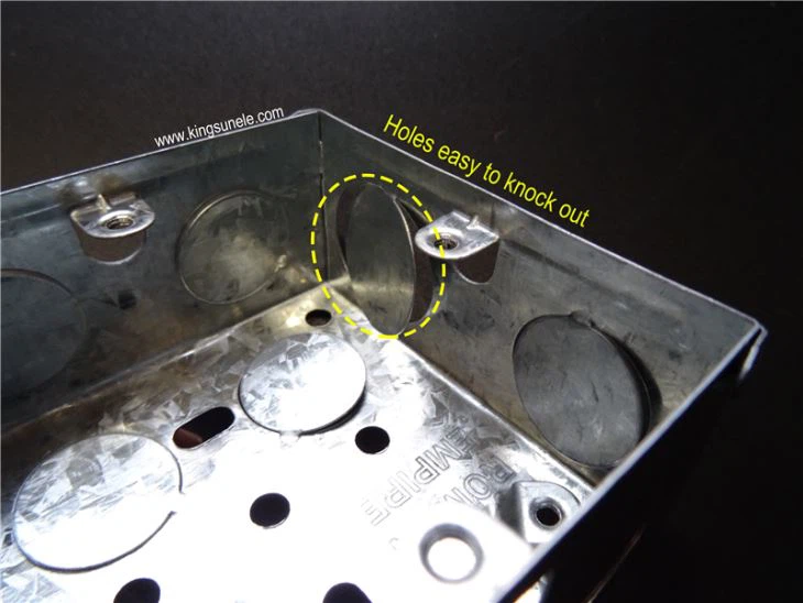 Wall Mount Electrical Back Box